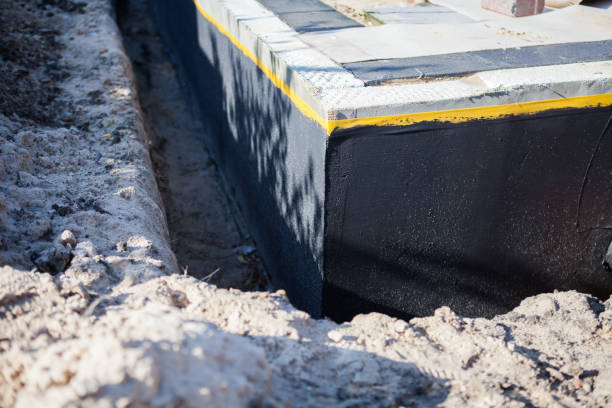 Residential Waterproofing installation at a Vickery, OH home by SJ Waterproofing Pros